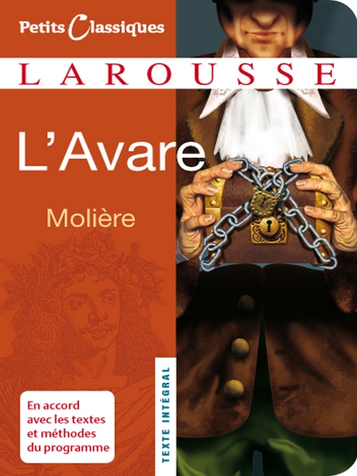 Title details for L'Avare by Jean-Baptiste Molière (Poquelin dit) - Available